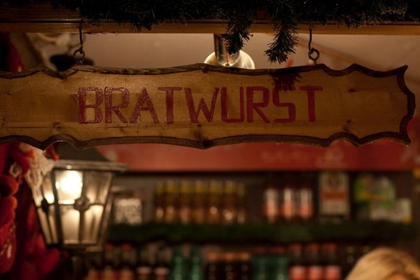 Bratwurst stand vienna