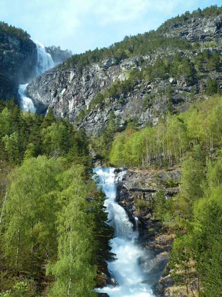 Waterfall in Norway